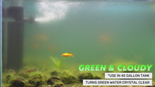 Load and play video in Gallery viewer, Aquarium Filter for 40-150 Gallon Tank, UV Sterilizer for Aquarium UV Fish Tank Green Clean Machine Submersible Powerful Pump Canister Filter 400GPH for Pond Turtle Tank Saltwater Freshwater Crystal Clear Green Killing
