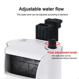 Coospider Adjustable Water Flow Aquatic Turtle Water Filter Waterfall, Low Aquarium Water Pump for Small Fish Shrimp Crabs Frogs to Make Turtles Happy 79GPH